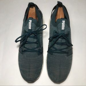 GREEN MENS PUMA SHOES 👟💚